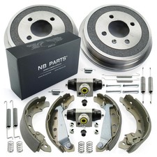 2x Bremstrommel Bremsbacken 2x