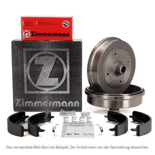 Zimmermann bremstrommeln - zimmermann, Ø