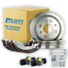 Bremstrommeln+Bremsbacken+Zyli