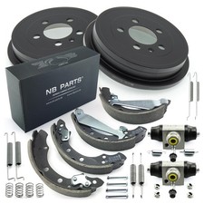 2x Bremstrommel Bremsbacken 2x