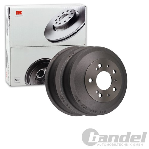 254mm bremstrommeln - 2x,